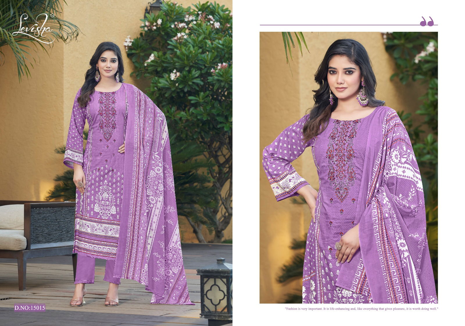 Naira Nx Vol 15 By Levisha Cambric Cotton Printed Dress Material Orders In India
